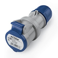 Priza industriala mobila 2P+E 16A 250V IP44 – SCAME | 313.1643