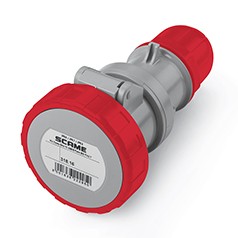 Priza industriala mobila 3P+N+E 16A 400V IP67 – SCAME | 318.1647