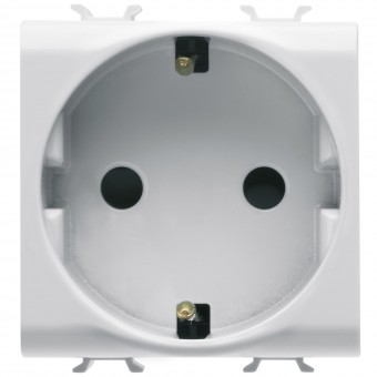 Priza Schuko 2M 16A alb Chorus – GEWISS | GW10241