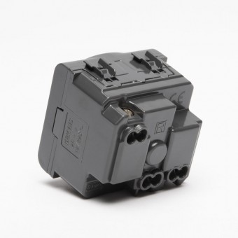 Priza Schuko 2M 16A negru Chorus – GEWISS | GW12241