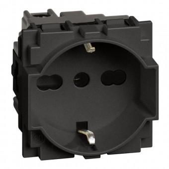 Priza Schuko 2M 16A negru Living Now – LEGRAND | KG4140A16