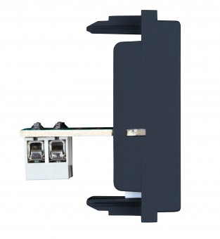 Priza telefon RJ11, 1M, negru