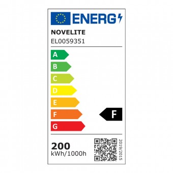 Proiector SMD Slim LED 200W Negru