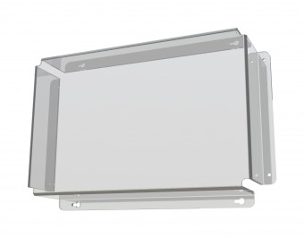 Protect.minge plexi glas lxwxd=430x290x88mm, thickness 5mm
