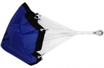 Pulling parachute, blue, Ø 100–150 mm, for EZ100 & EZ300