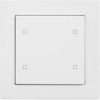 Push button 4-gang,4 x neutral,In -/ Outputs Room thermostat