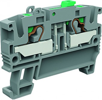 Push-in disconnect terminal EFS400GR 4mm², grey