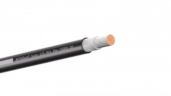 PV cable 6² 100m black/white singlecore EN CPR:B2ca BETAflam