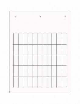 PVC label 15x27mm, adhesive, white, for SmartPrintPlus