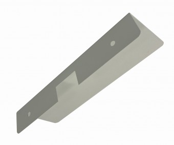 Rain roof white for emergency luminaires design C1