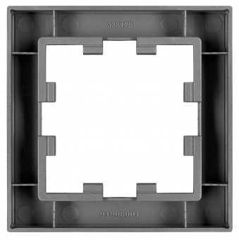 Rama 1 aparat, CUBIC, negru
