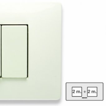 Rama 2x2 Module Alb Aspen
