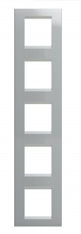 Rama decor 5x2M, argintie