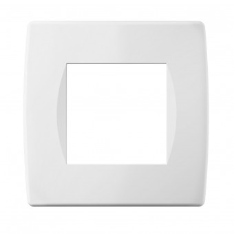 Rama decorativa soft 2M, alb