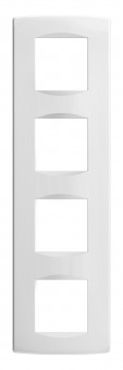 Rama decorativa soft 4x2M, alb