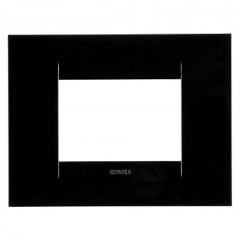 Rama ornament 3M negru Chorus - GEWISS | GW16403TN