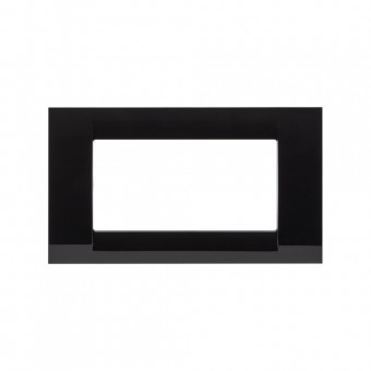 Rama ornament 4M negru System - GEWISS | GW22114