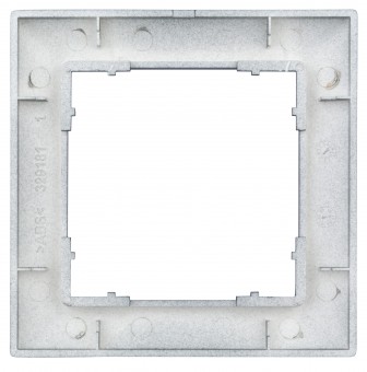 Rama pentru 1 aparat cu dimensiuni de 55x55mm, antracit