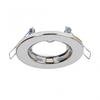 Rama spot Italian pluton GU10, crom satin, Metsan