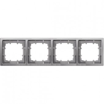 Rama, Style, platina metalica, 4 module