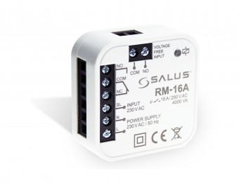 Releu cu montaj in doza, 16A/230V sau contact liber de pot.