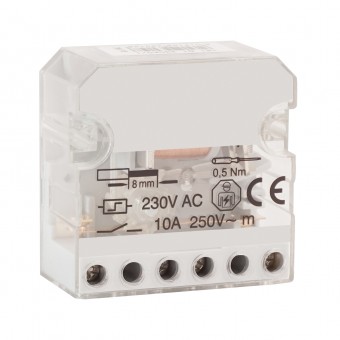 Releu impuls, 230VAC, 2 contacte, 10A