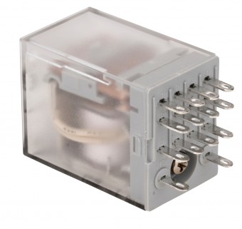 Releu inserabil 14 pini, 4CC, 5A, 24V c.a., S-Relay RS5