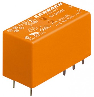 Releu RT 8A 48VDC 2C comutator 5.0mm