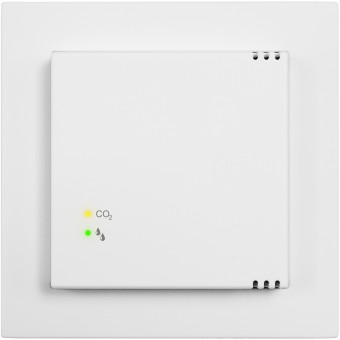 Room climate& CO2 ctrl w. bin./analog in. & CO2/rH indicator