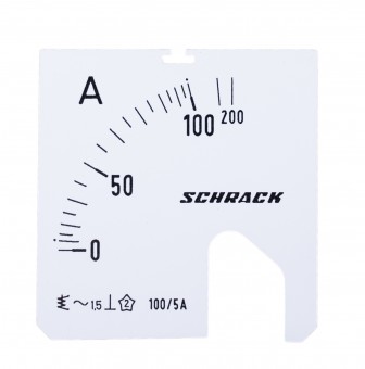 Scala 48*48mm, 100/200/5A, AC