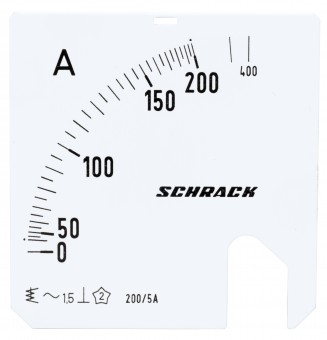 Scala 72*72mm, 200/400/5A, AC