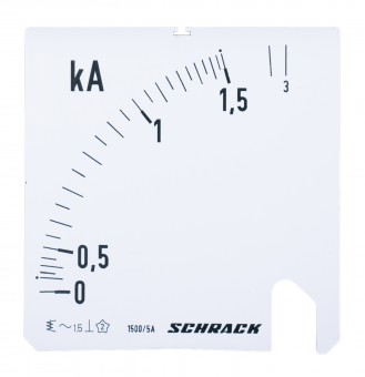Scala 96*96mm, 1500/3000/5A, AC