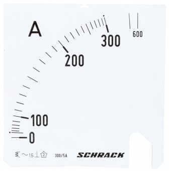 Scala 96*96mm, 300/600/5A, AC
