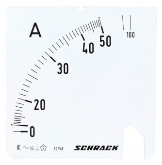 Scala 96*96mm, 50/100/5A, AC