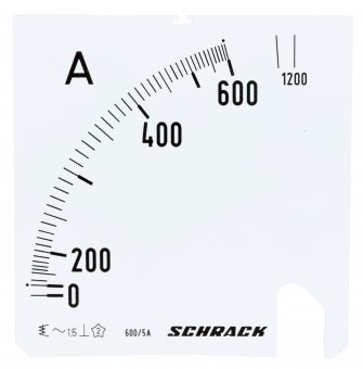 Scala 96*96mm, 600/1200/5A, AC