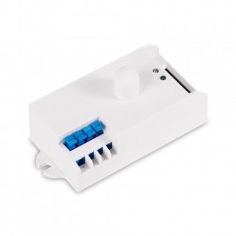 Senzor Miscare cu Microunde 360° 1200W 2-16m IP20 - NOVELITE
