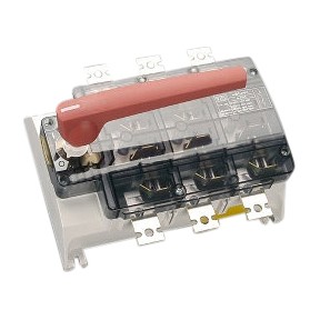 Separator, 3poli, M10, maner rosu