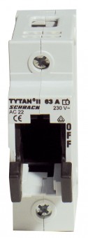 Separator de sarcina pentru portfuzibile D0 TYTAN-II 1p, 63A