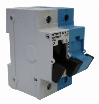 Separator de sarcina pt. portfuzibile D0 TYTAN-II 1p+N, 63A