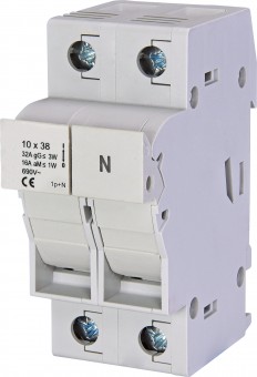 Separator modular pentru portfuzibile 10x38 1p+N 32A