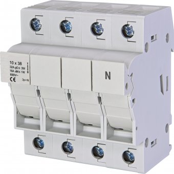Separator modular pentru portfuzibile 10x38 3p+N 32A