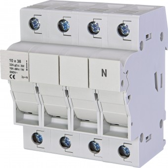 Separator modular pentru portfuzibile 10x38 3p+N 32A