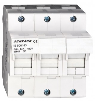 Separator modular pentru portfuzibile 14x51 3p 50A