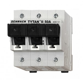 Separator modular pentru portfuzibile TYTAN 3p 50A, complet