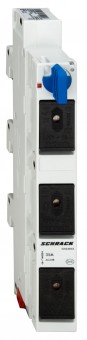 Separator vertical portfuz. D02,TYTAN R, 3 poli, 35A complet