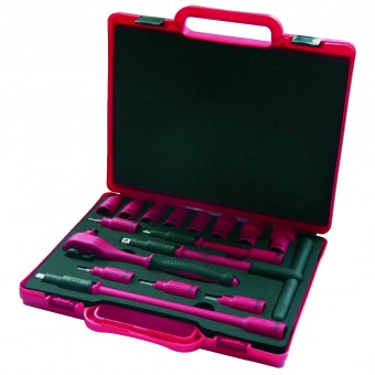 Set chei tubulare izolate 3/8