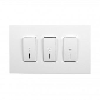 Set intrerupator baie, 3x20A, cleme cu surub