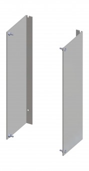Set L-profile Side panels for meter panel 408mm 9HU