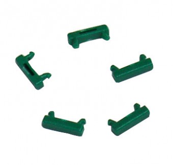 Set placuta marcare verde Patchcord cu LED (100 buc)