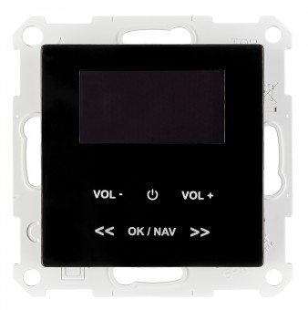 Set Radio+DAB cu Bluetooth si boxa, negru